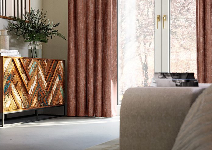 Cascade, Paprika - Made to Measure Curtains - Image 5